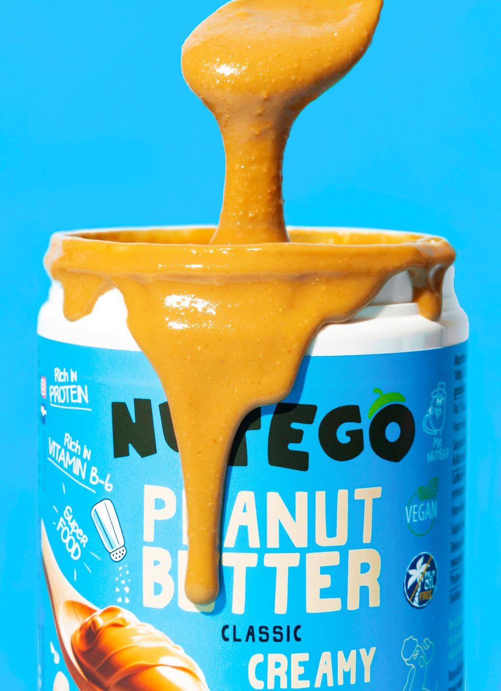Creamy peanut butter with sea salt