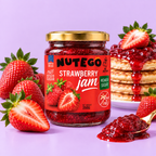 Žemuogių džemas su sumažintu cukraus kiekiu 250 g