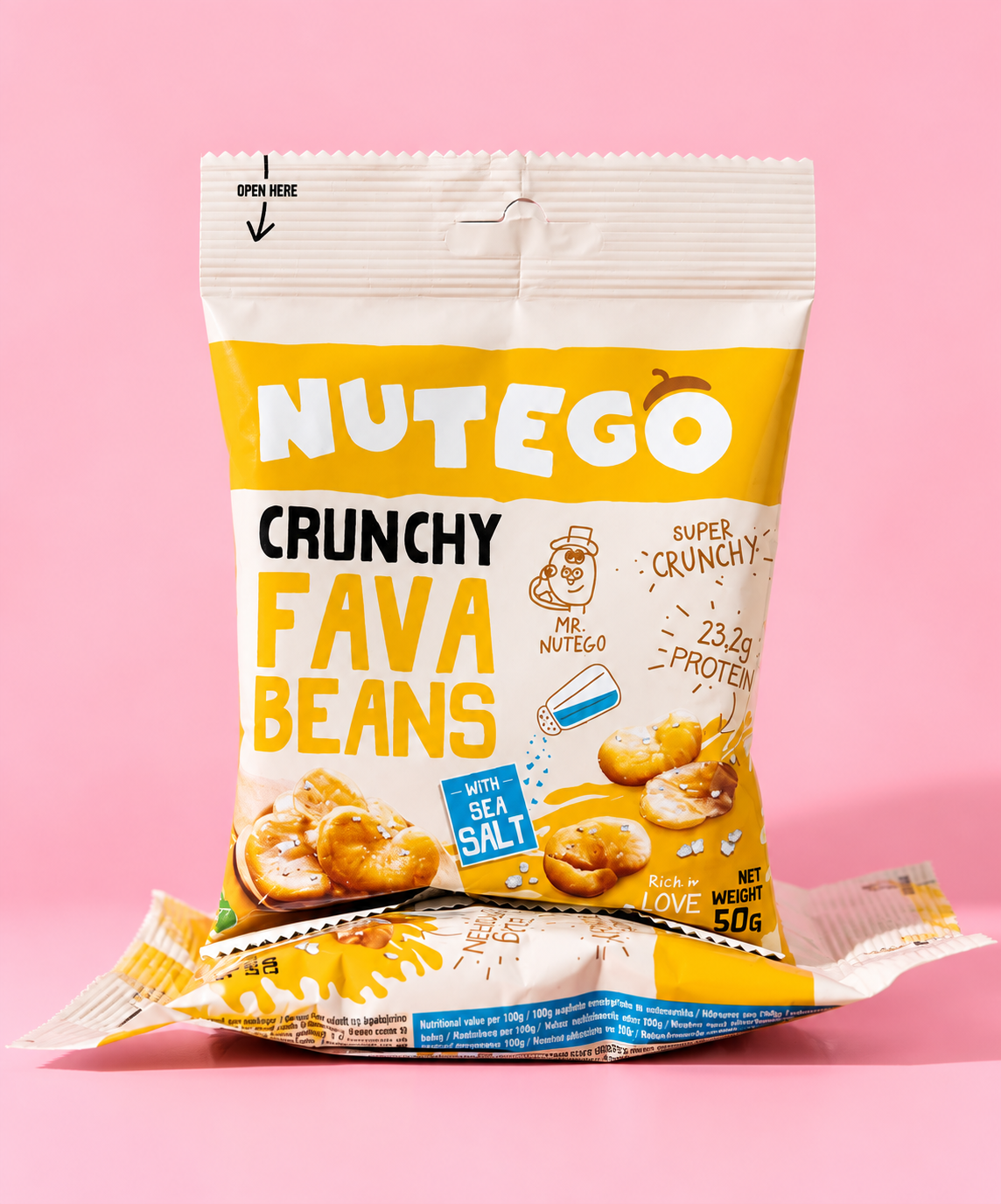 Pupiņas ar jūras sāli 50g