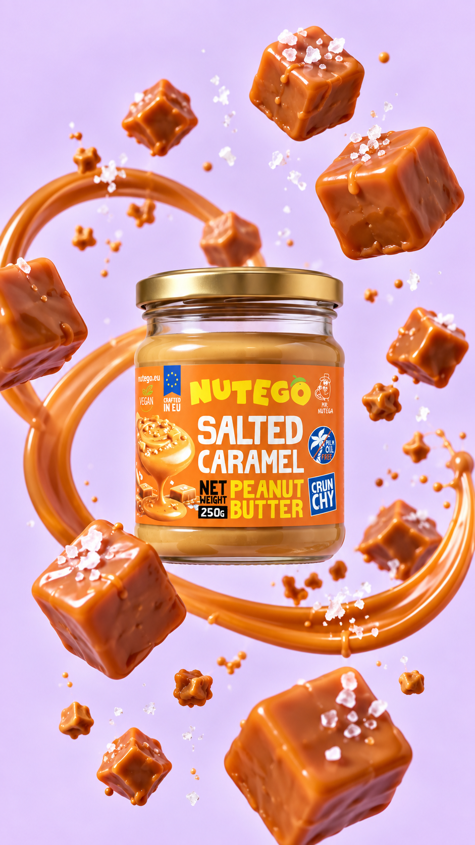 Peanut Butter "Salted Caramel" crunchy 250 g