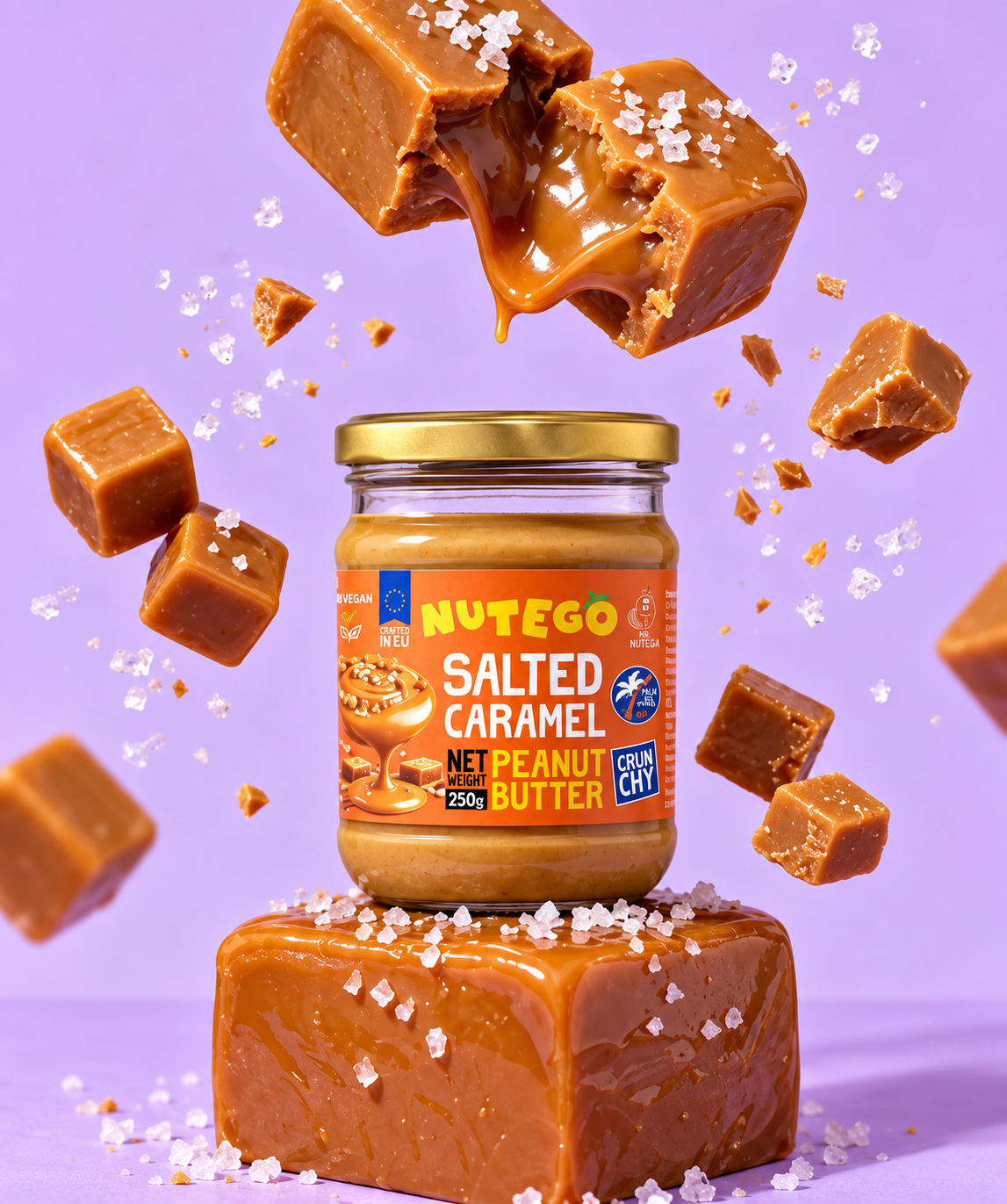 Peanut Butter "Salted Caramel" crunchy 250 g