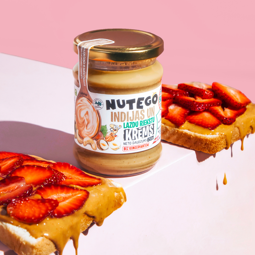 Pähklite ja india pähklite kreem 50%/50%