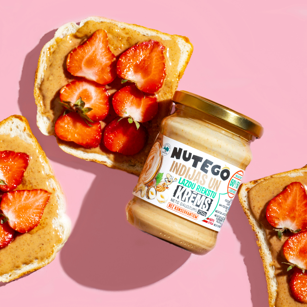 Pähklite ja india pähklite kreem 50%/50%