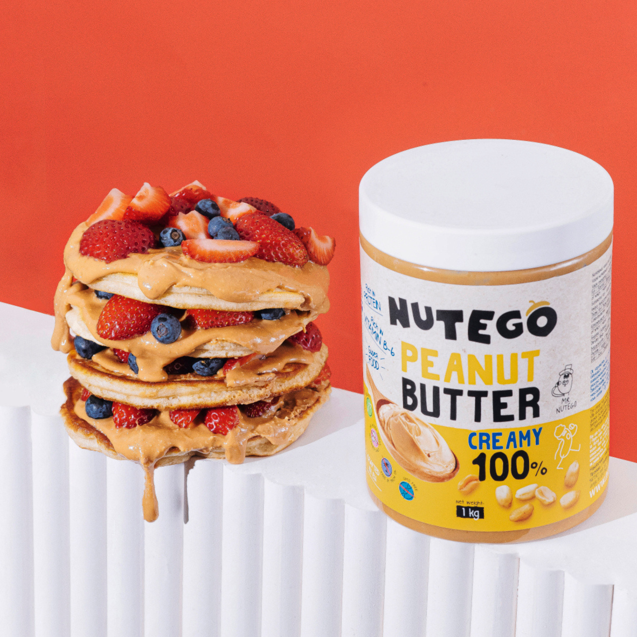 Zemesriekstu krēms krēmīgais 100%- Bez cukura un bez sāls