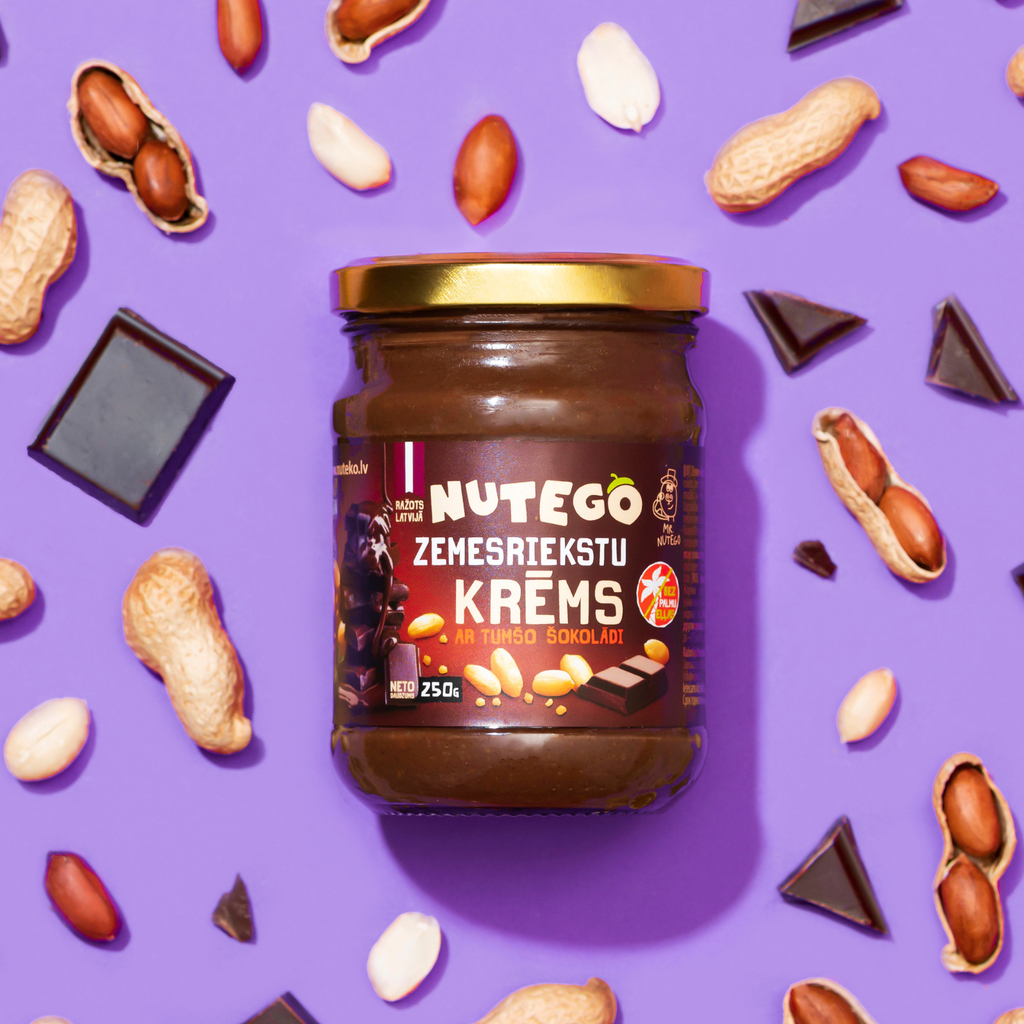 Zemesriekstu krēms ar tumšo šokolādi