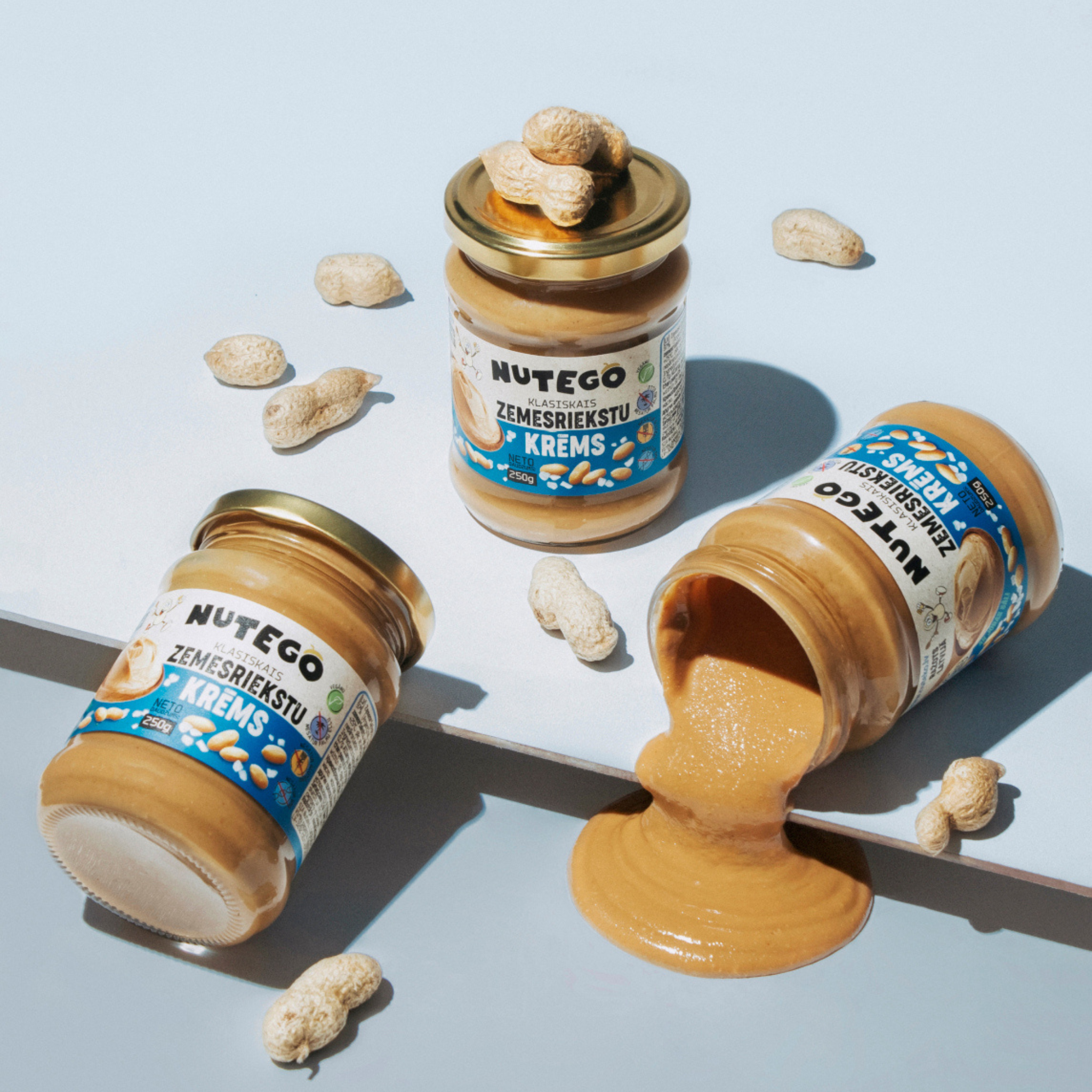 Zemesriekstu krēms krēmīgais ar jūras sāli