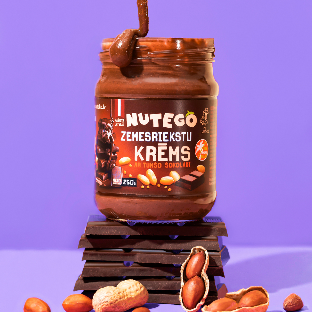 Zemesriekstu krēms ar tumšo šokolādi