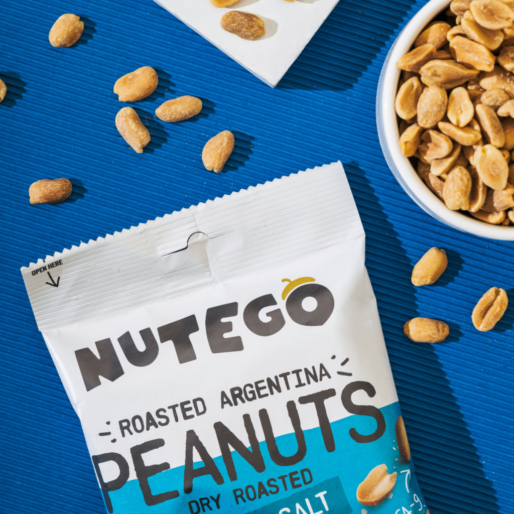Roasted Argentine peanuts with sea salt 