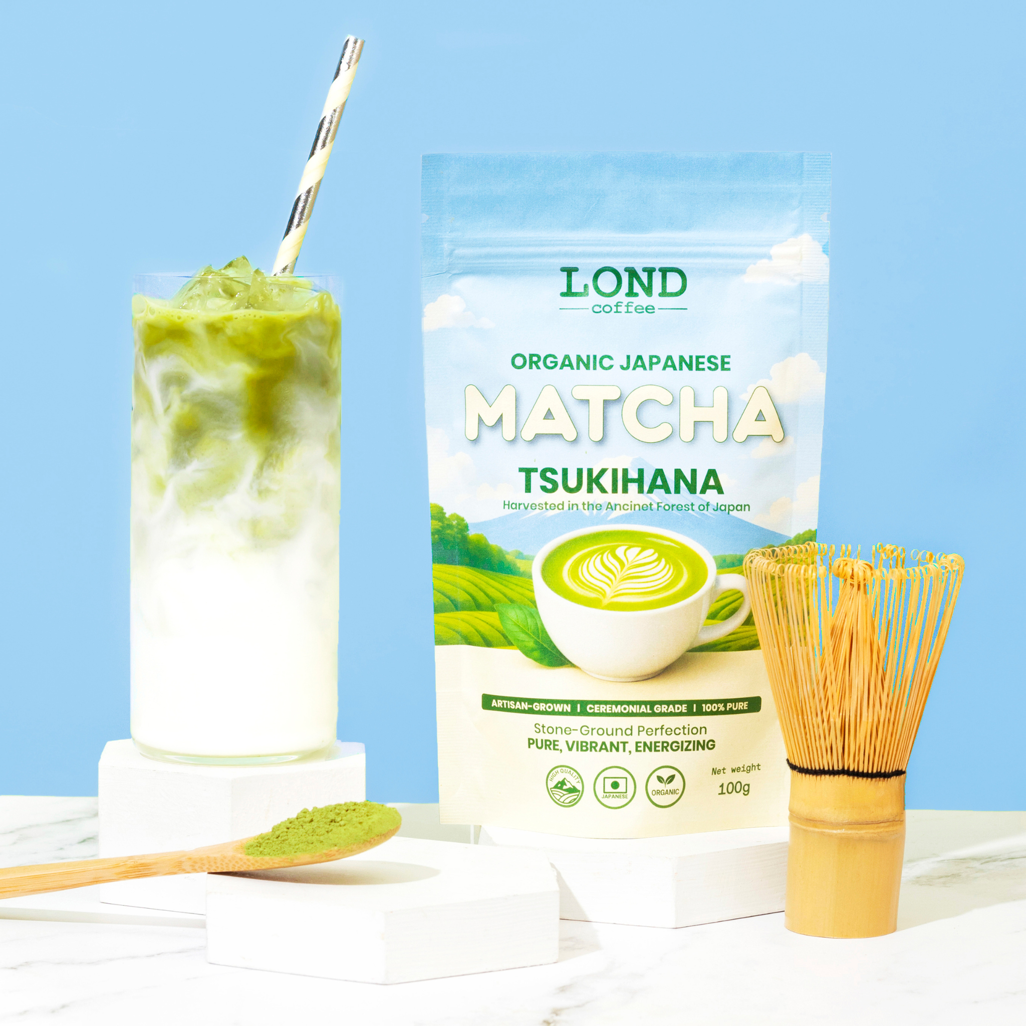Matcha tee BIO LOND KOHVI