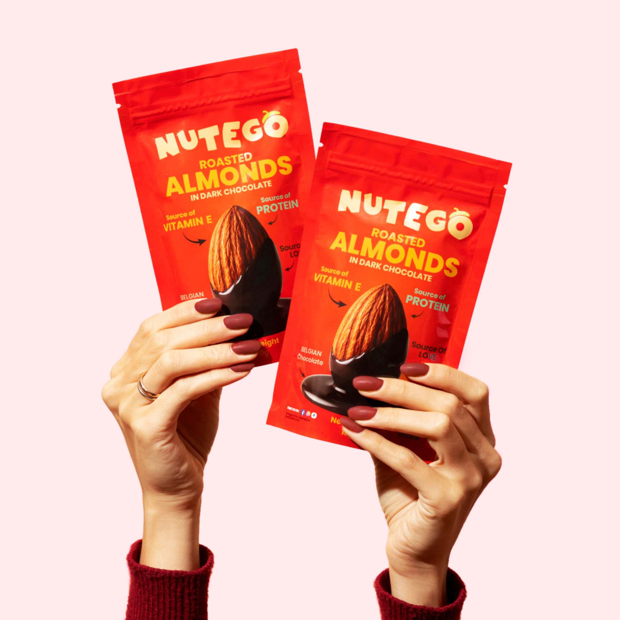 Mandeles tumšajā šokolādē 100g