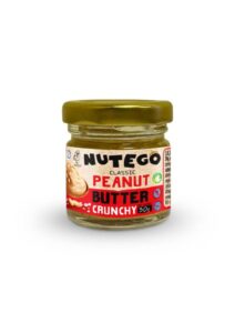 Peanut cream with nut pieces and sea salt