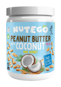 Zemesriekstu krēms ar kokosriekstu krēmu un medu