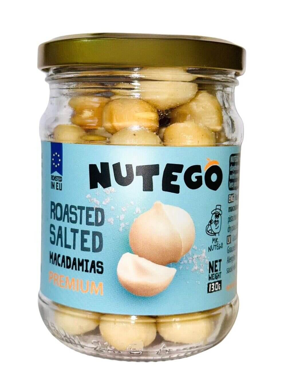 Makadāmijas rieksti ar jūras sāli