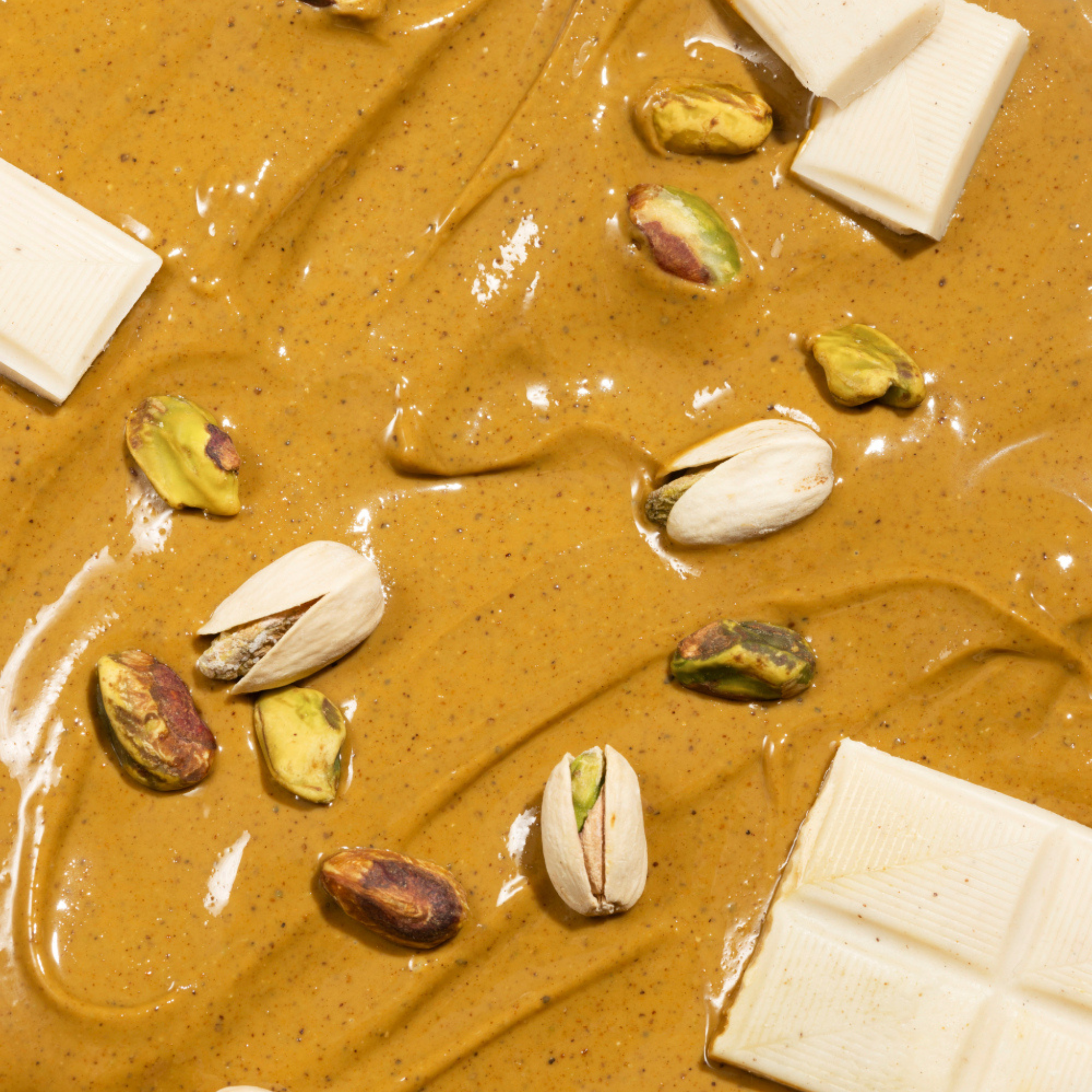 Pistāciju krēms Ar balto beļģu šokolādi