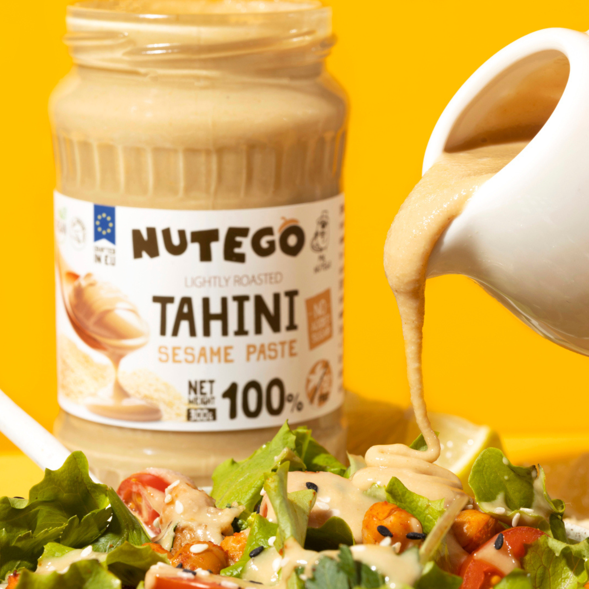 Sezama sēklu pasta (Tahini) 100% Bez piedevām