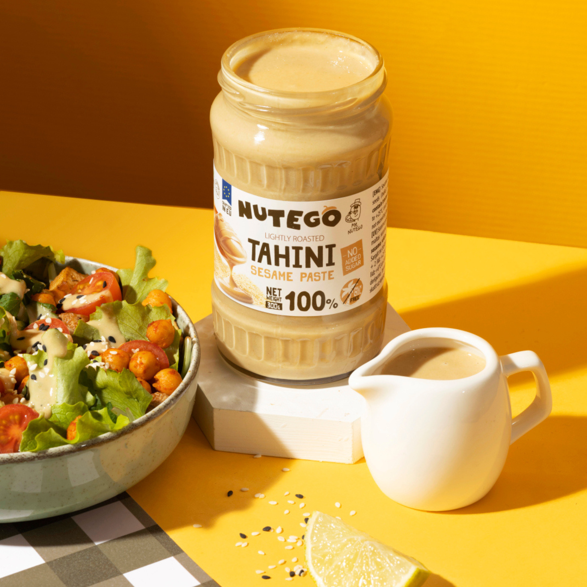 Sezama sēklu pasta (Tahini) 100% Bez piedevām