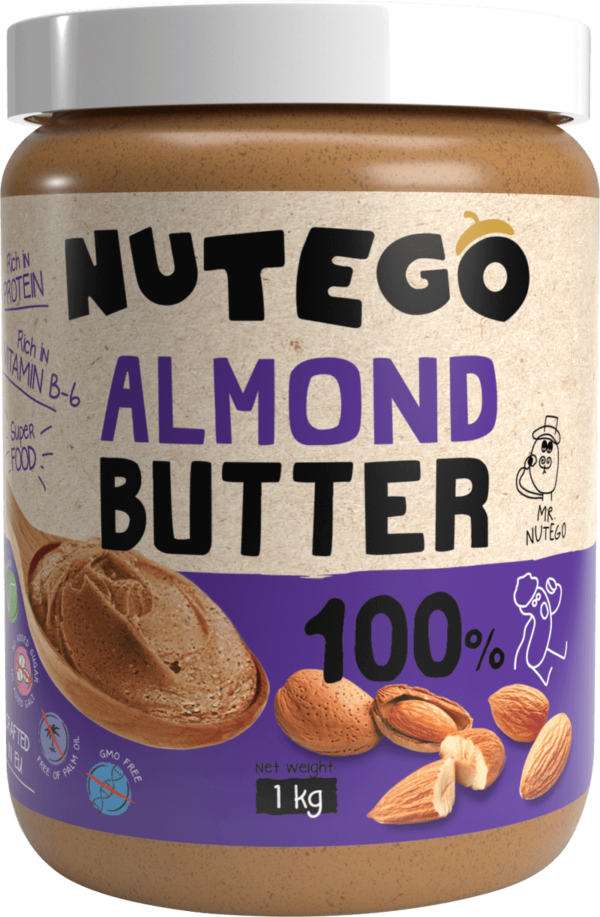 Nutego Almond Butter 100% 1kg