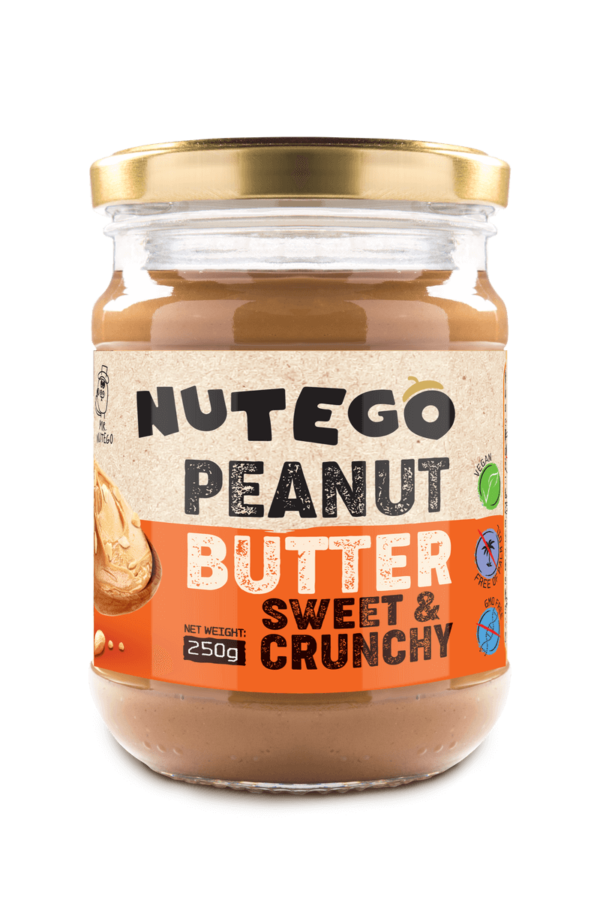 Nutego Peanut Butter Sweet & Crunchy 250g