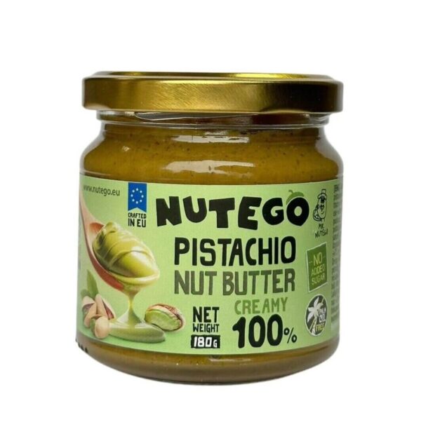 Nutego Grauzdētu Pistāciju riekstu krēms 100% 180g